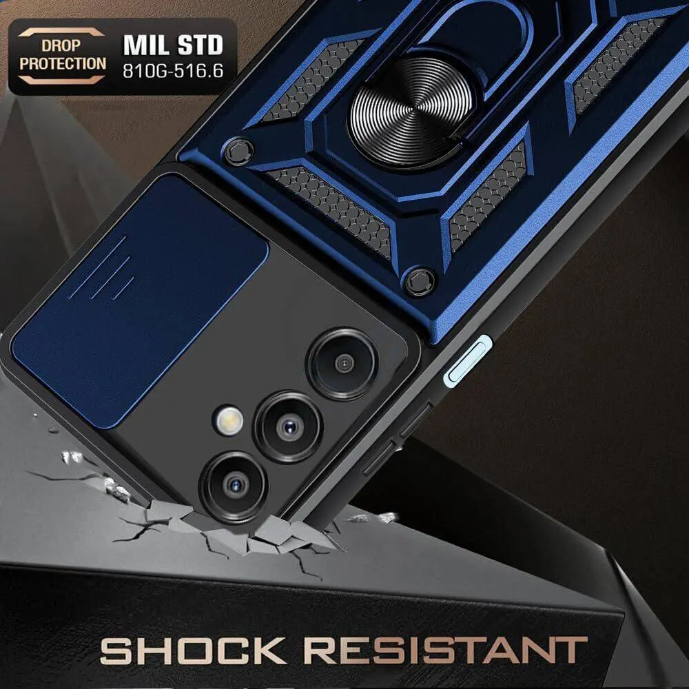 Micvir Back Cover for Samsung Galaxy F15 5G (Blue, Shock Proof, Pack of: 1) — image 3 of 5