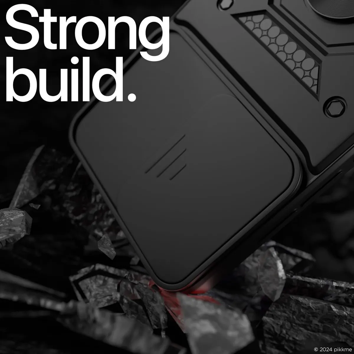 Micvir Back Cover for SAMSUNG Galaxy M06 5G (Black, Shock Proof, Polycarbonate, Silicon, Pack of: 1) — image 4 of 5