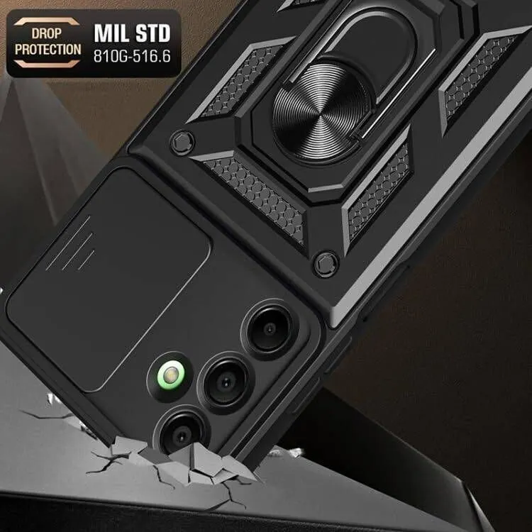 Micvir Back Cover for Samsung Galaxy M15 5G (Black, Shock Proof, Pack of: 1) — image 3 of 4