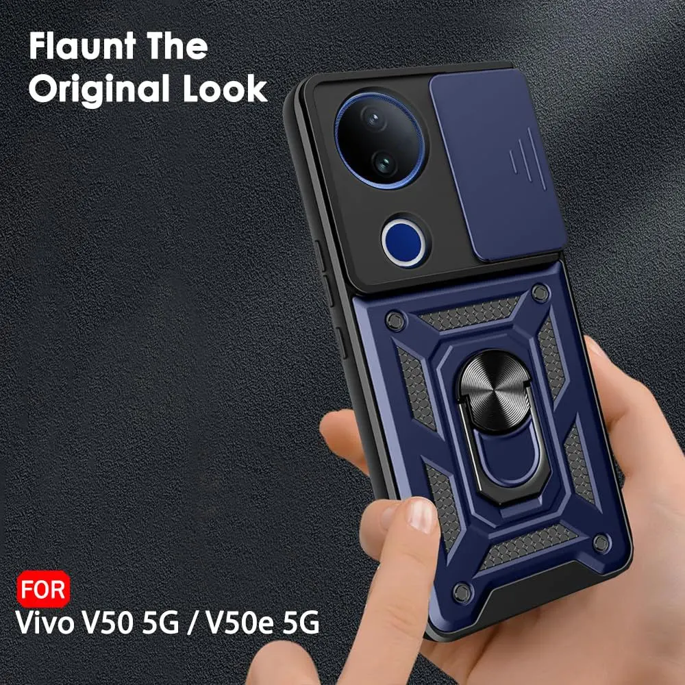 Micvir Back Cover for Vivo V50e 5G (Blue, Shock Proof, Pack of: 1) — image 3 of 5