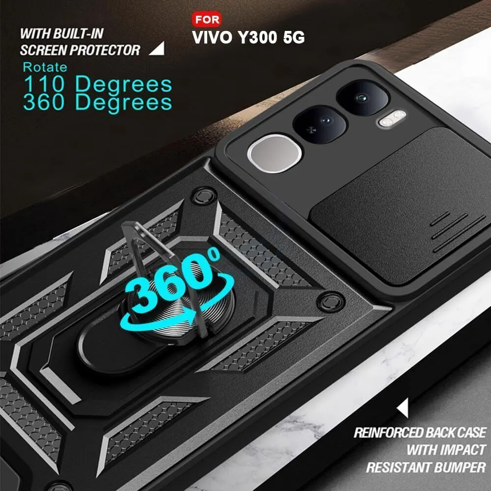 Micvir Back Cover for Vivo Y31 5G (Black, Shock Proof, Pack of: 1) — image 4 of 5
