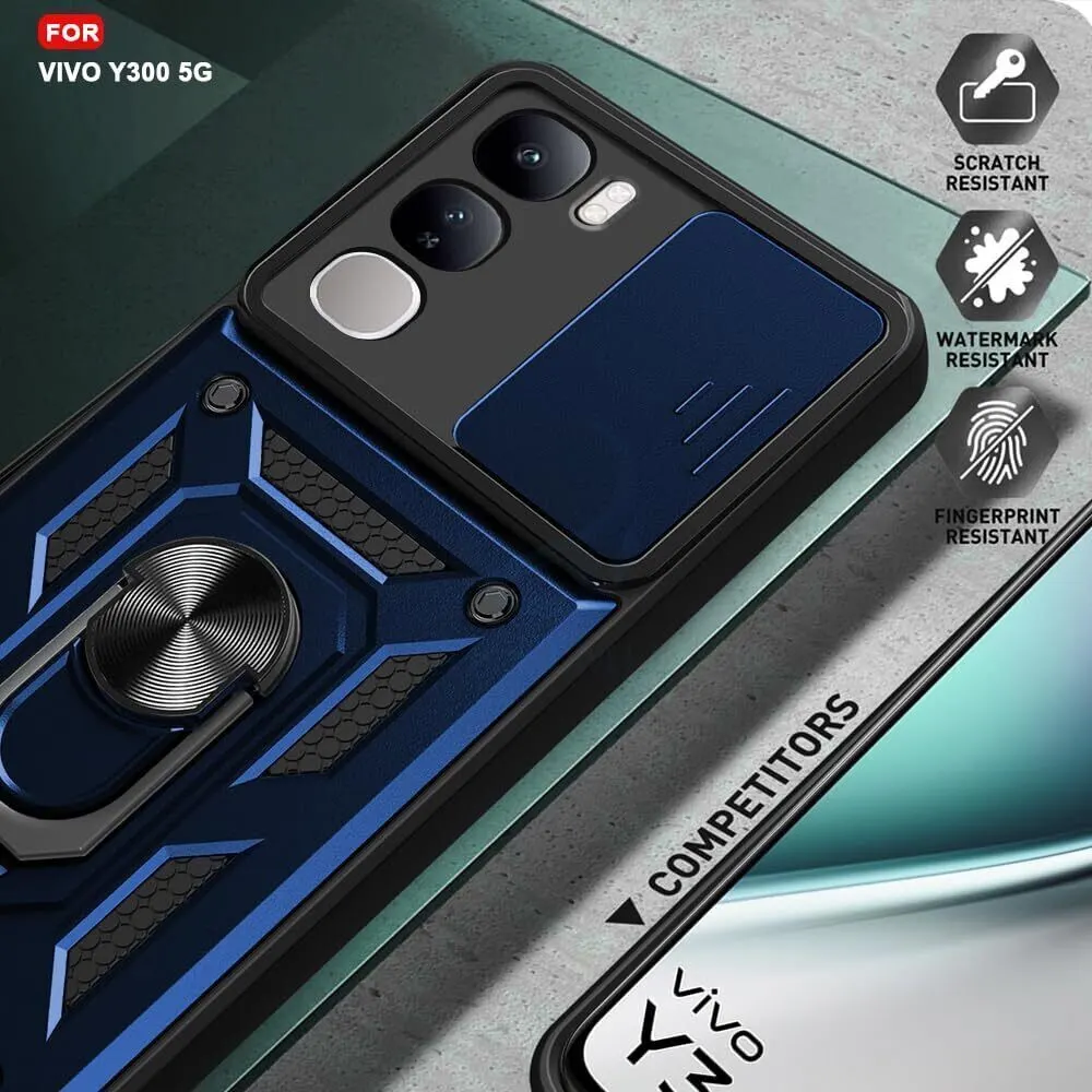 Micvir Back Cover for Vivo Y31 5G (Blue, Shock Proof, Pack of: 1) — image 2 of 5