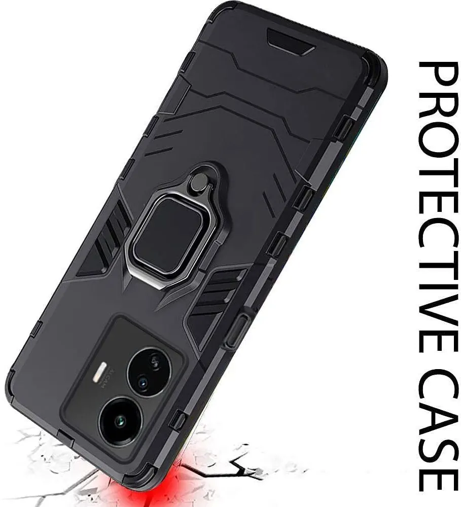 Micvir Back Cover for IQOO Z6 Lite 5G (Transparent, Black, Shock Proof, Plastic, Silicon, Pack of: 1) — image 4 of 5