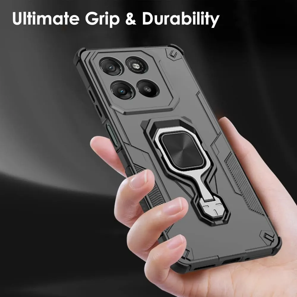 Xolia Back Cover for Motorola Moto G57 Power 5G (Black, Shock Proof, Pack of: 1) — image 5 of 5
