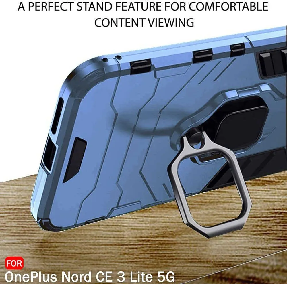Micvir Back Cover for OnePlus Nord CE 3 Lite 5G (Transparent, Blue, Shock Proof, Plastic, Silicon, Pack of: 1) — image 5 of 5