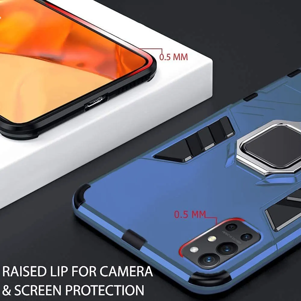 Micvir Back Cover for OnePlus 9R (Transparent, Blue, Shock Proof, Pack of: 1) — image 2 of 5