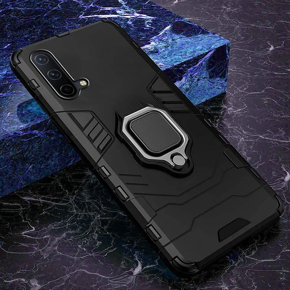 Micvir Back Cover for OnePlus Nord CE 5G (Transparent, Black, Shock Proof, Pack of: 1) — image 3 of 5