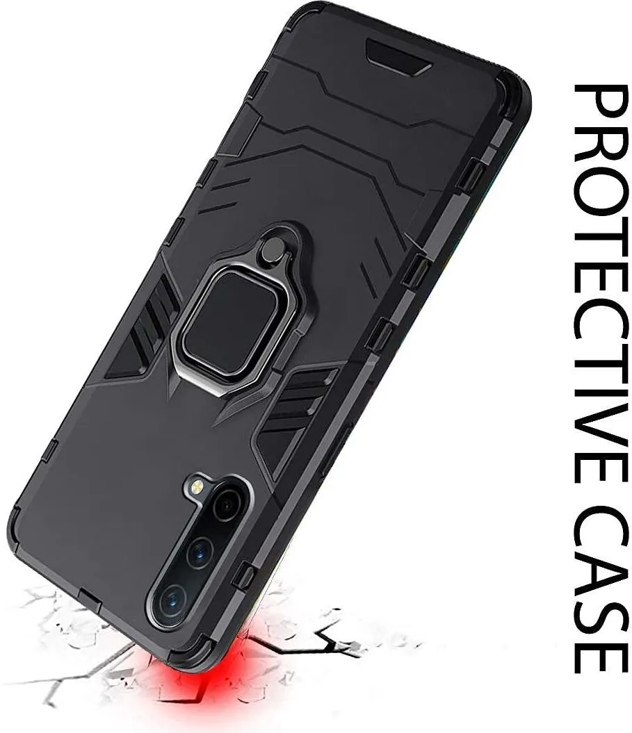 Micvir Back Cover for OnePlus Nord CE 5G (Transparent, Black, Shock Proof, Pack of: 1) — image 4 of 5