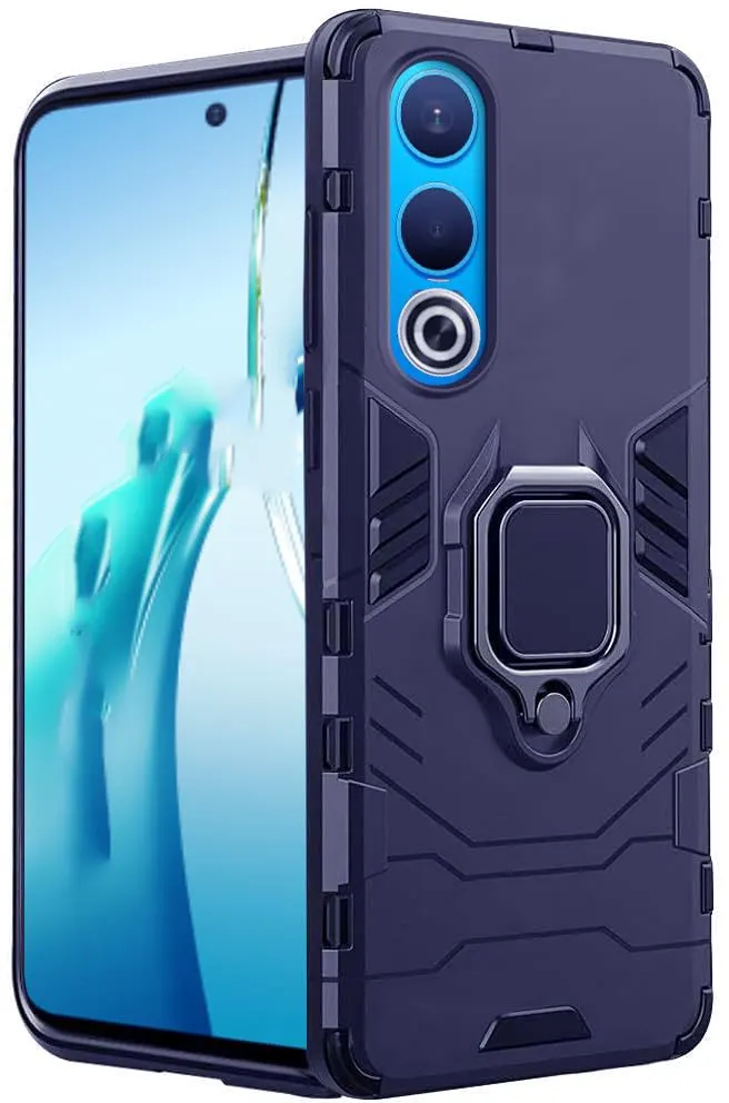 Micvir Back Cover for OPPO K12x 5G (Blue, Shock Proof, Pack of: 1)