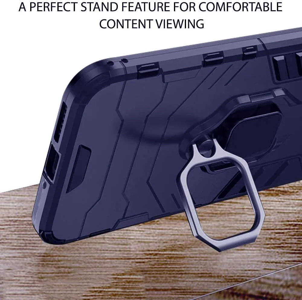 Micvir Back Cover for OPPO K12x 5G (Blue, Shock Proof, Pack of: 1) — image 4 of 5