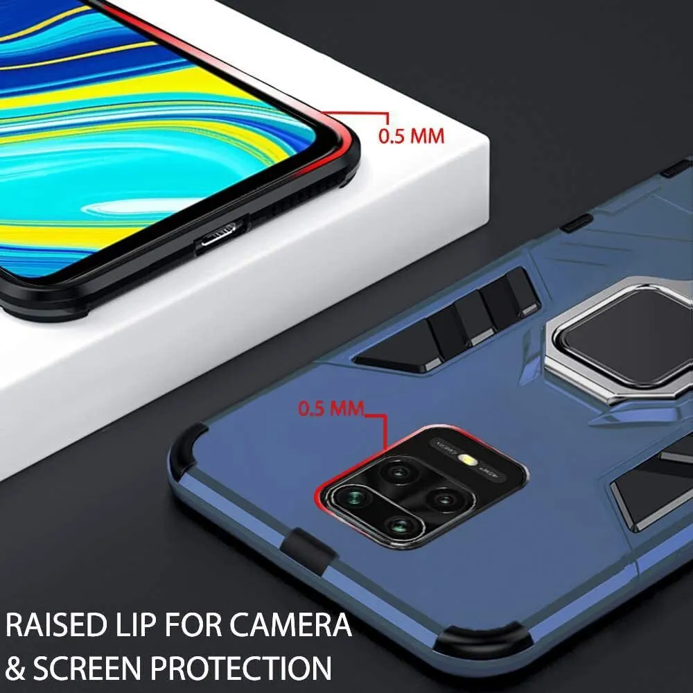Xolia Back Cover for Poco M2 Pro (Blue, Shock Proof, Pack of: 1) — image 3 of 5