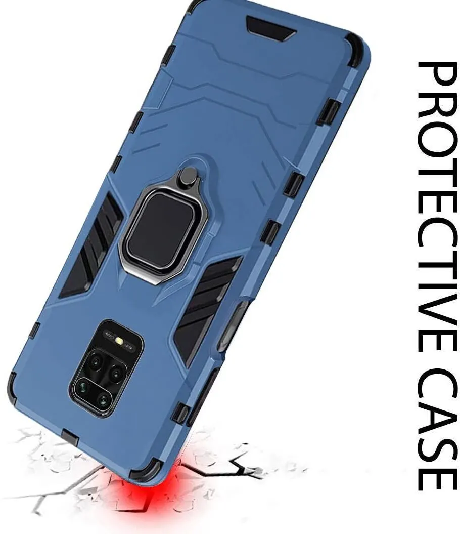 Xolia Back Cover for Poco M2 Pro (Blue, Shock Proof, Pack of: 1) — image 4 of 5