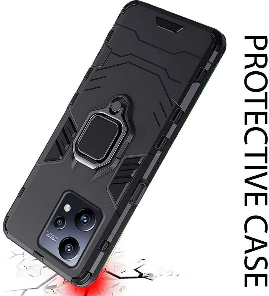 Micvir Back Cover for Realme Narzo 50 Pro 5G (Transparent, Black, Shock Proof, Pack of: 1) — image 4 of 5