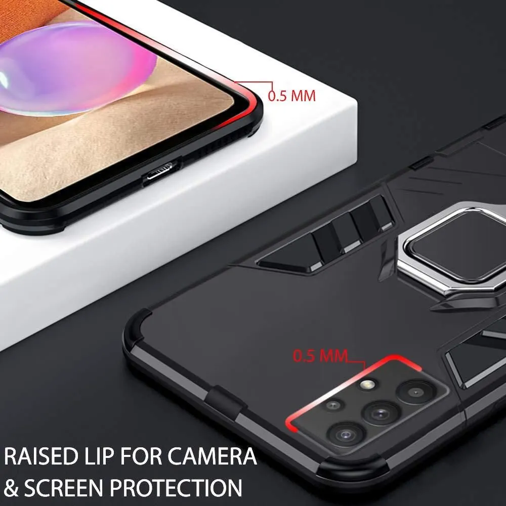 Xolia Back Cover for Samsung Galaxy A32 (Black, Shock Proof, Pack of: 1) — image 2 of 5
