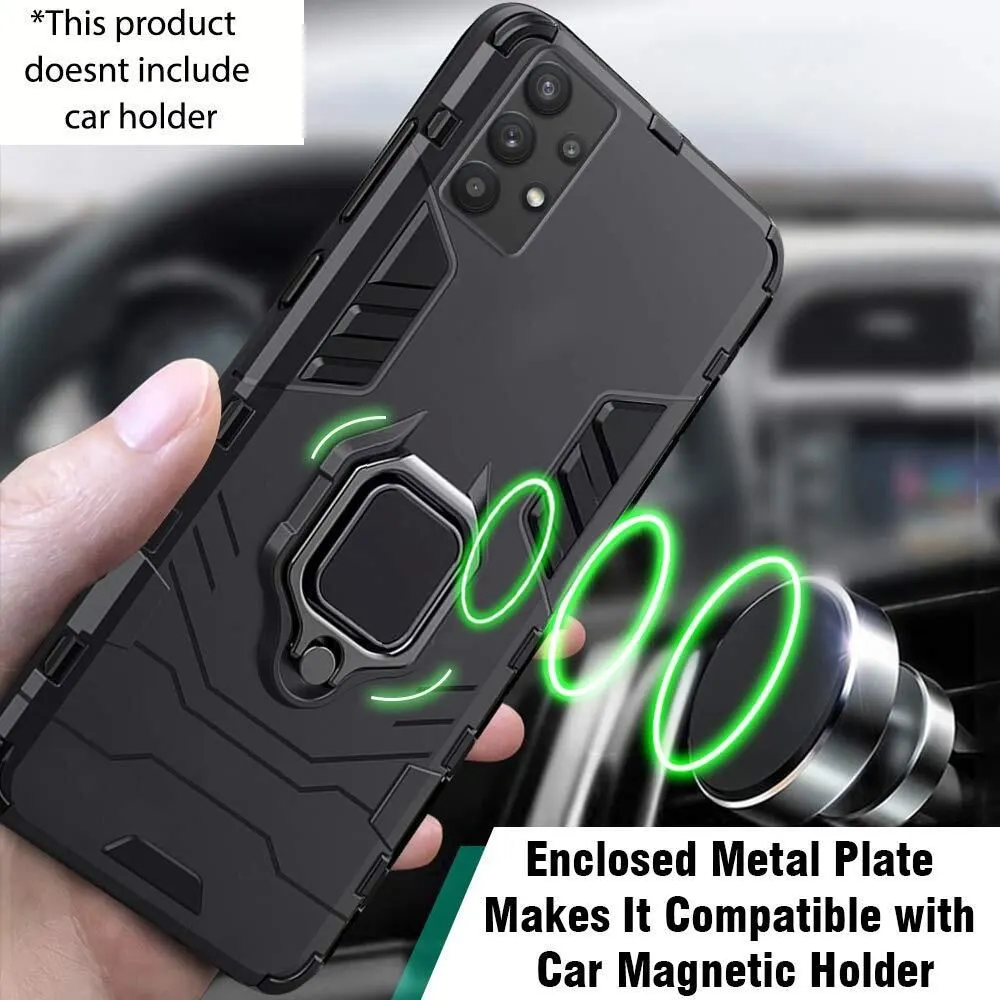 Xolia Back Cover for Samsung Galaxy A32 (Black, Shock Proof, Pack of: 1) — image 3 of 5