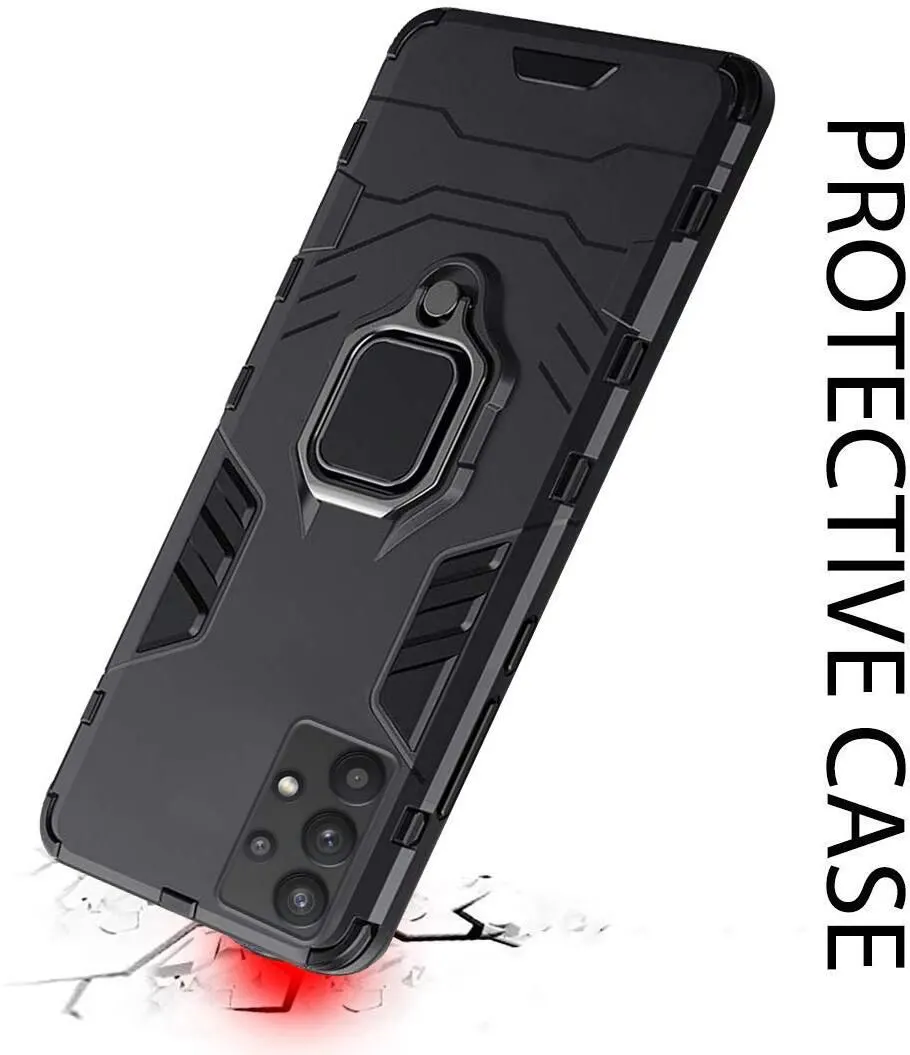 Xolia Back Cover for Samsung Galaxy A32 (Black, Shock Proof, Pack of: 1) — image 4 of 5