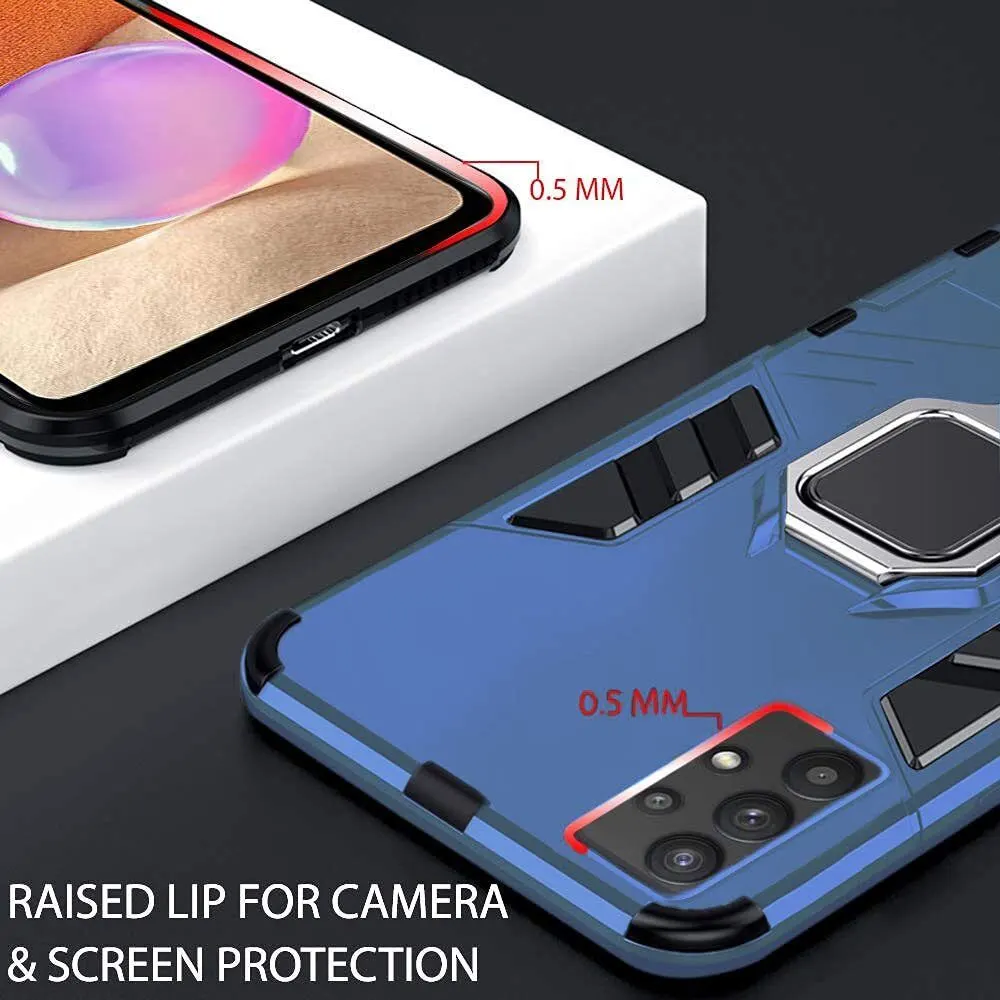 Xolia Back Cover for Samsung Galaxy A32 (Blue, Shock Proof, Pack of: 1) — image 2 of 5