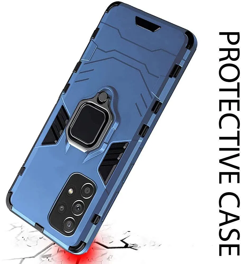 Xolia Back Cover for Samsung Galaxy A32 (Blue, Shock Proof, Pack of: 1) — image 4 of 5