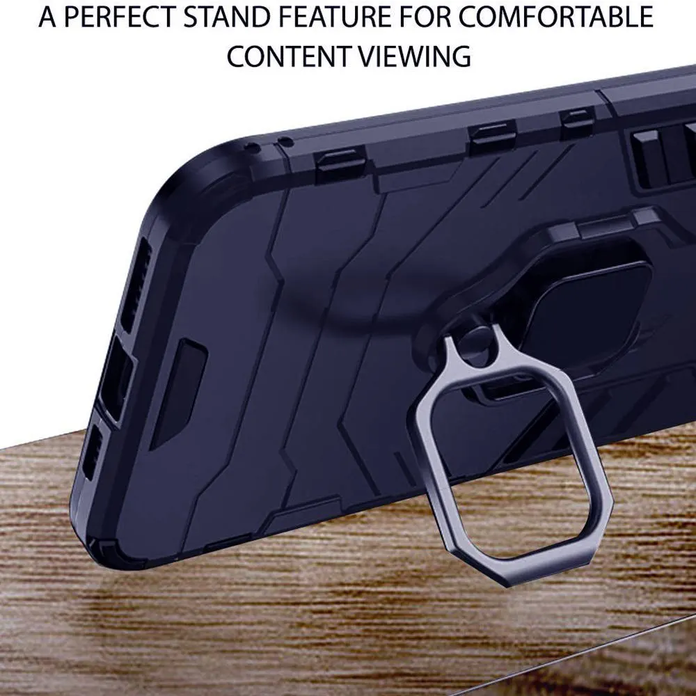 Micvir Back Cover for Samsung Galaxy M12 (Transparent, Blue, Shock Proof, Pack of: 1) — image 5 of 5