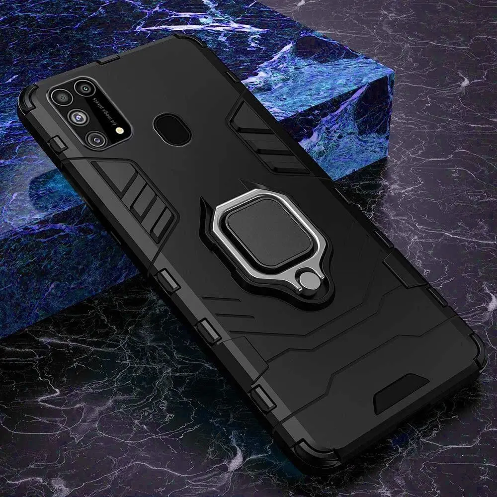 Micvir Back Cover for Samsung Galaxy M31 (Transparent, Black, Shock Proof, Pack of: 1) — image 3 of 5