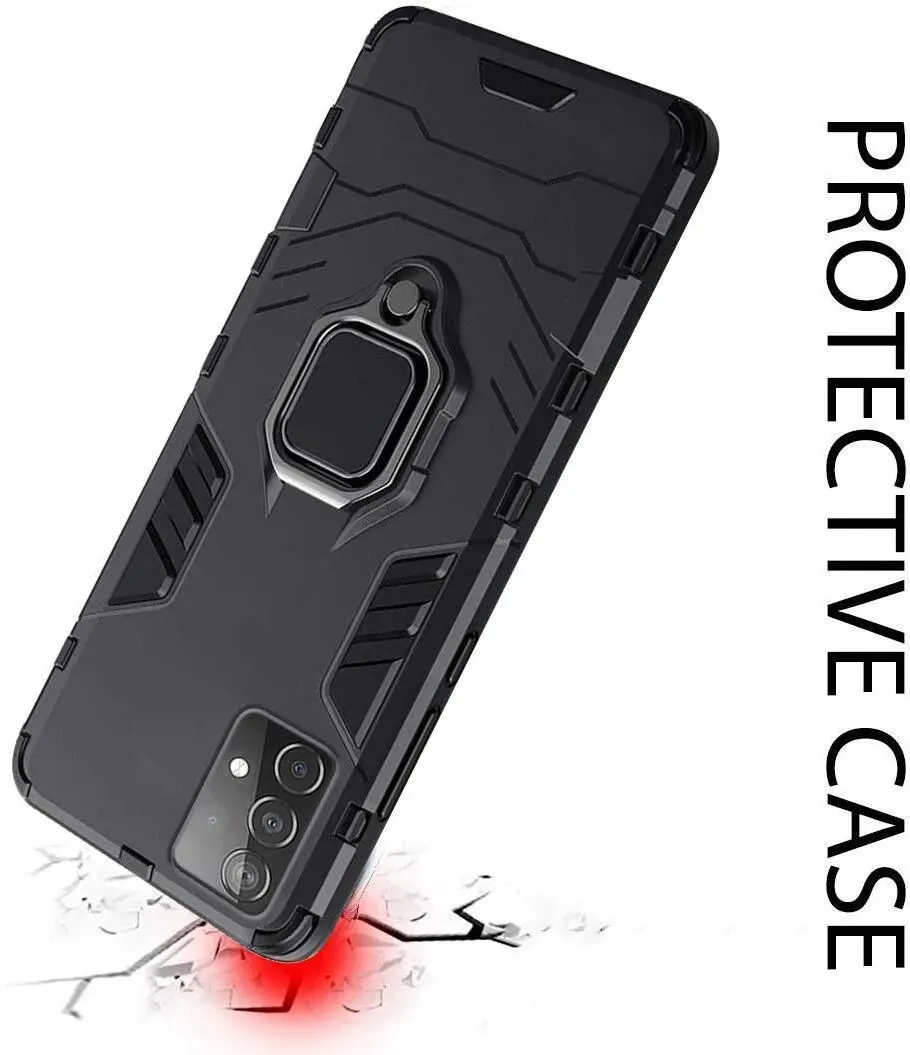 Micvir Back Cover for Samsung Galaxy A52 (Transparent, Black, Shock Proof, Pack of: 1) — image 4 of 5