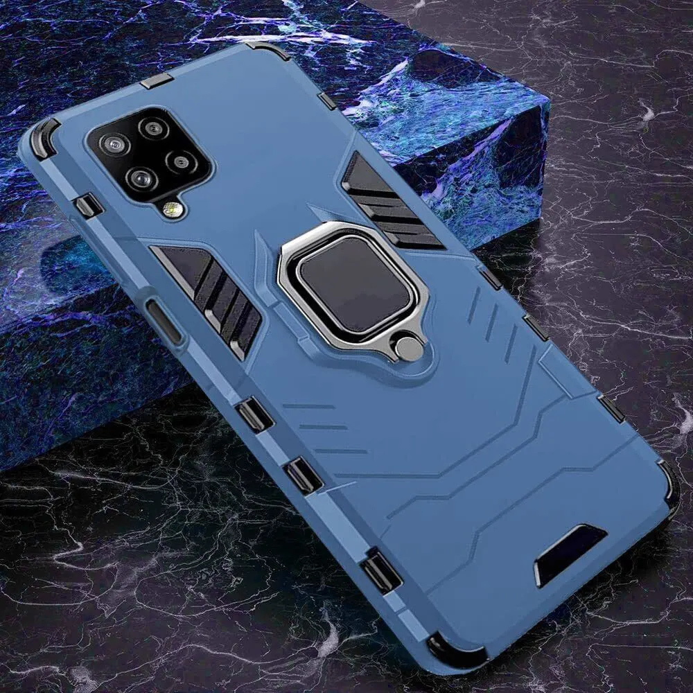 Micvir Back Cover for Samsung Galaxy M33 5G (Transparent, Blue, Shock Proof, Plastic, Silicon, Pack of: 1) — image 3 of 5