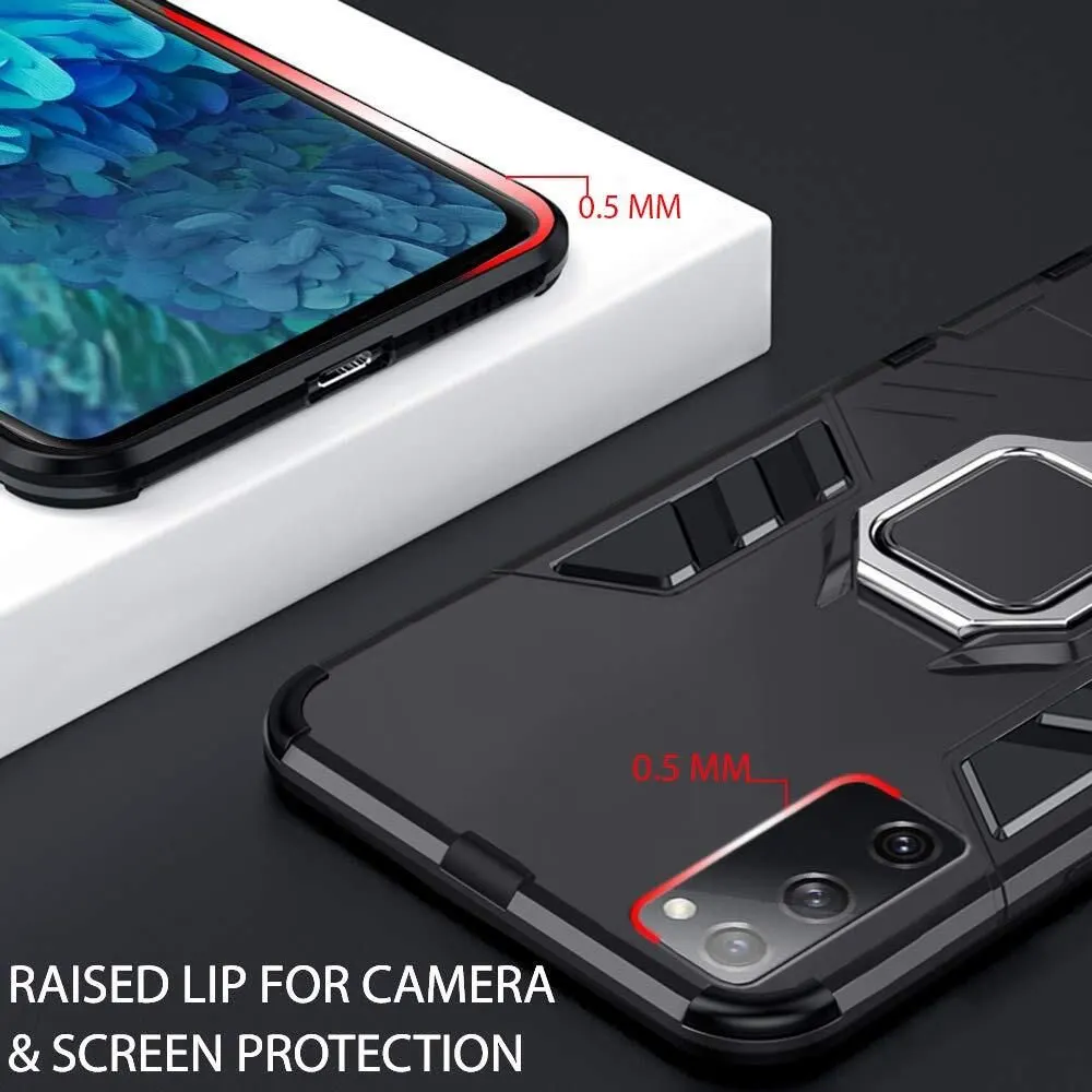 Micvir Back Cover for Samsung Galaxy S20 FE 5G (Transparent, Black, Shock Proof, Plastic, Silicon, Pack of: 1) — image 2 of 5