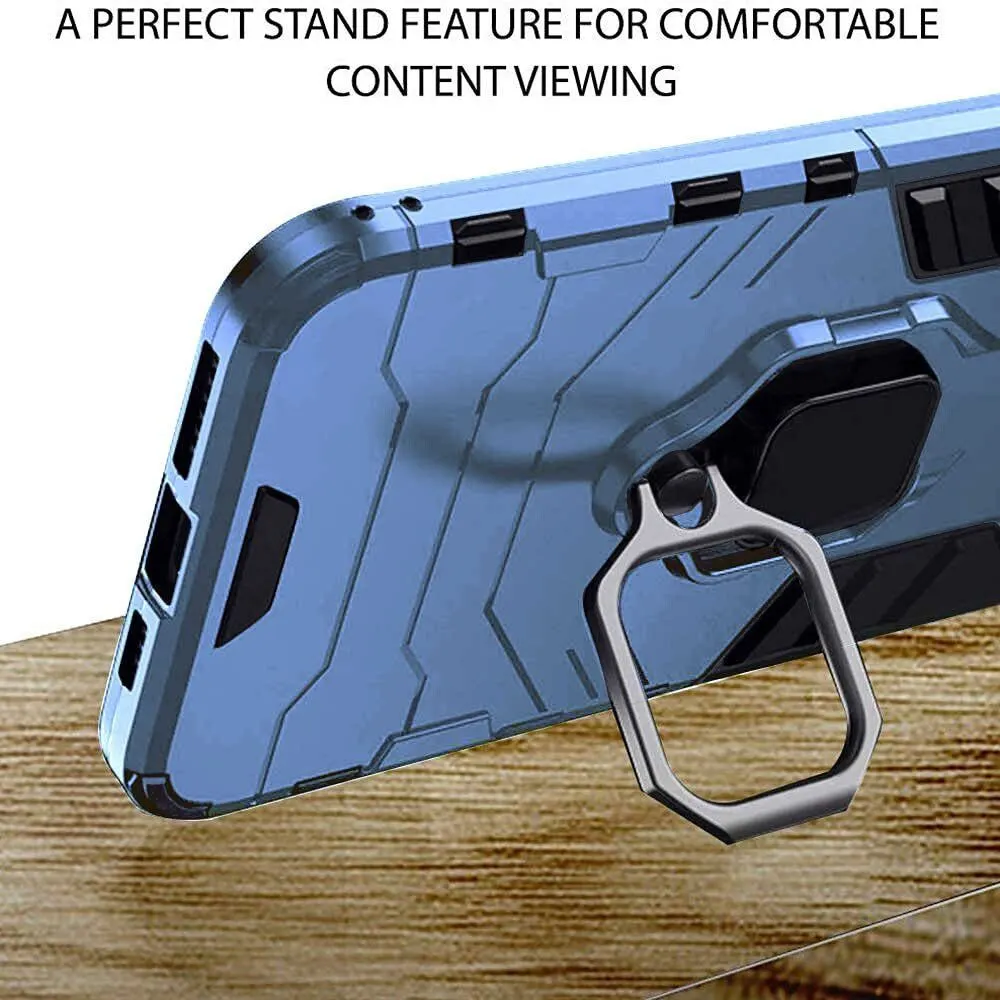 Micvir Back Cover for Samsung Galaxy S20 FE 5G (Transparent, Blue, Shock Proof, Plastic, Silicon, Pack of: 1) — image 5 of 5