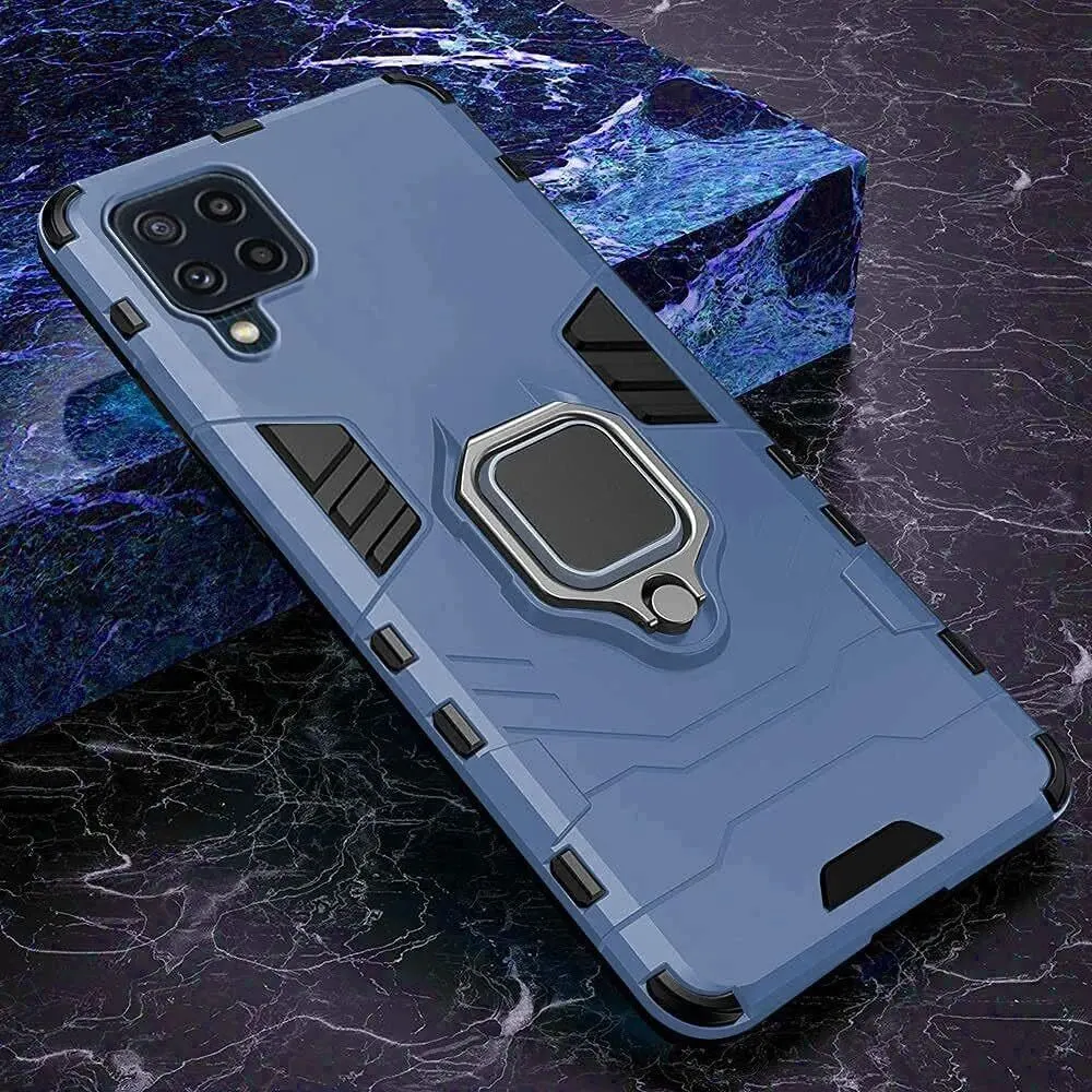Micvir Back Cover for Samsung Galaxy M32 (Transparent, Blue, Shock Proof, Pack of: 1) — image 3 of 5