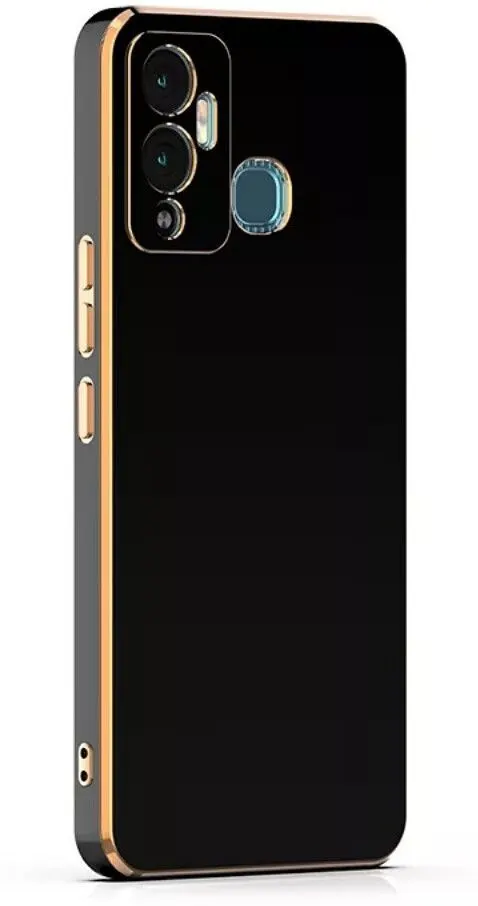 Micvir Back Cover for Infinix Hot 12 Play (Black, Silicon, Pack of: 1) — image 4 of 5