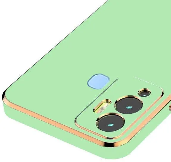 Micvir Back Cover for Infinix Hot 12 Play (Green, Silicon, Pack of: 1) — image 3 of 5
