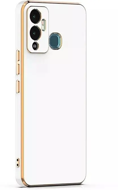 Micvir Back Cover for Infinix Hot 12 Play (White, Silicon, Pack of: 1) — image 3 of 5