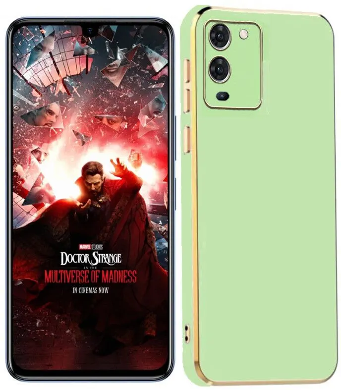 Micvir Back Cover for Infinix Note 12 Turbo (Green, Camera Bump Protector, Silicon, Pack of: 1)