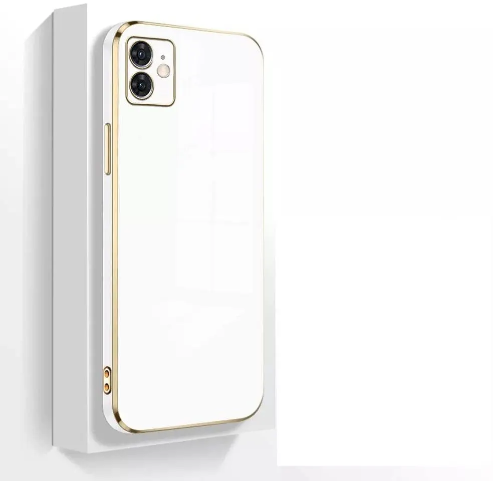 Micvir Back Cover for Apple iPhone 11 (White, Silicon, Pack of: 1)