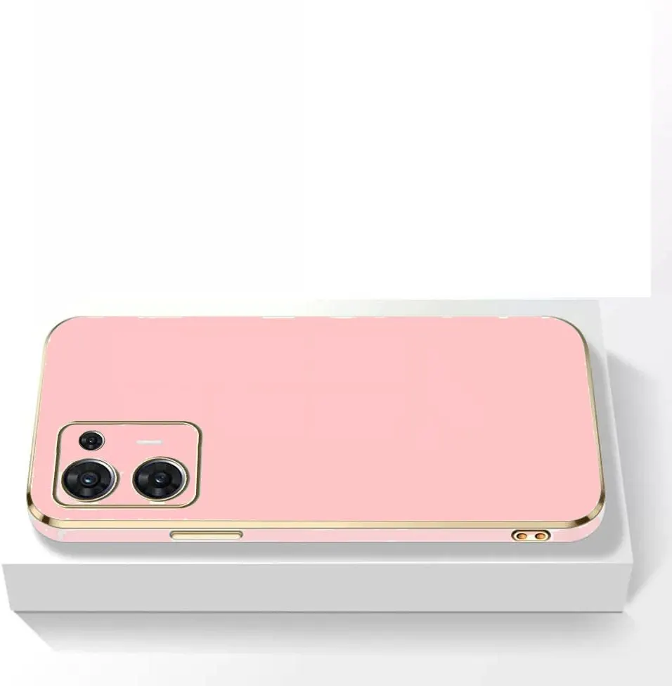 Micvir Back Cover for Motorola Edge 20 (Pink, Silicon, Pack of: 1) — image 2 of 2