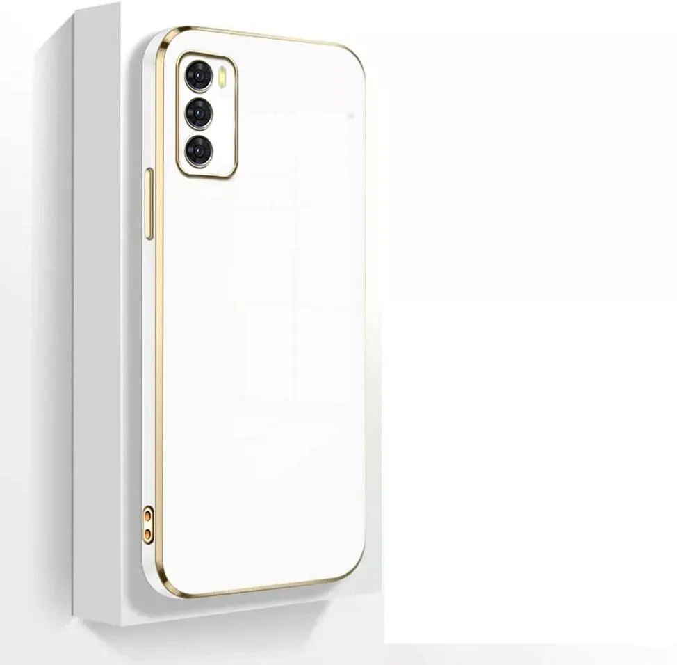 Micvir Back Cover for Motorola Moto G52 5G (White, Silicon, Pack of: 1)