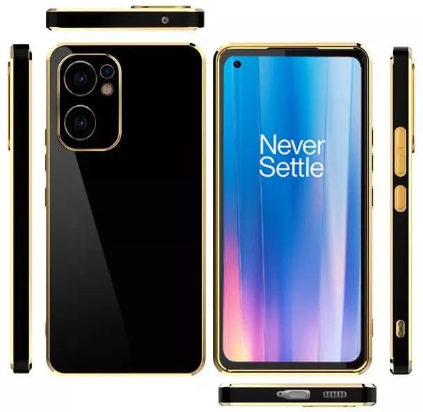 Micvir Back Cover for OnePlus Nord CE 2 5G (Black, Silicon, Pack of: 1) — image 2 of 4