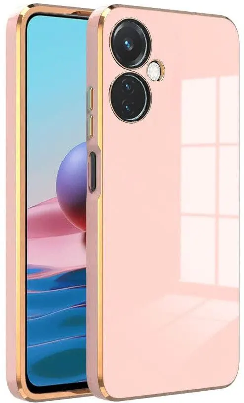 Micvir Back Cover for OnePlus Nord CE 3 Lite 5G (Pink, Silicon, Pack of: 1)