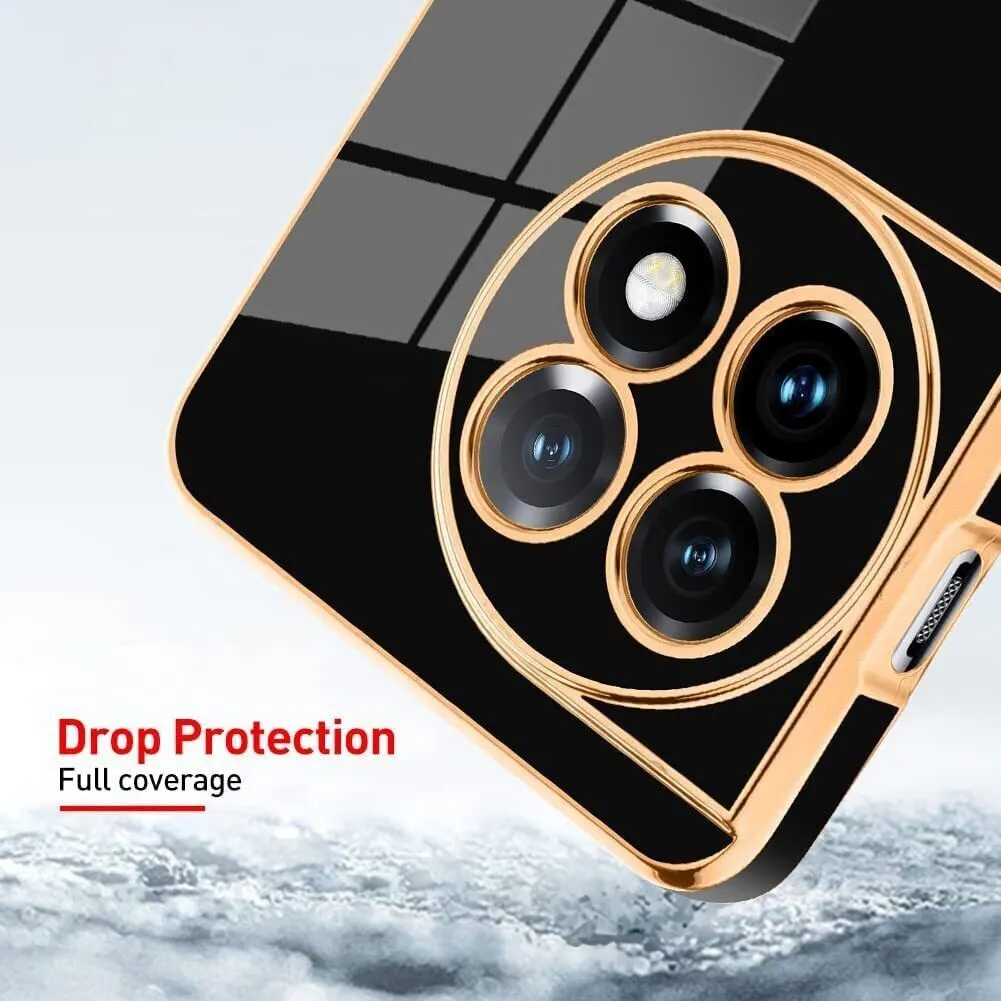Micvir Back Cover for OnePlus 11 5G (Black, Silicon, Pack of: 1) — image 2 of 4