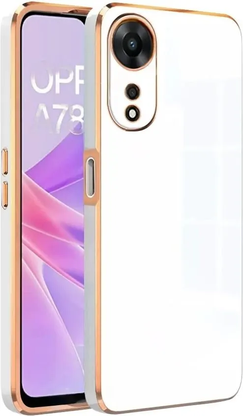 Micvir Back Cover for OPPO A78 5G, Oppo A78 5G (White, Silicon, Pack of: 1) — image 1 of 5