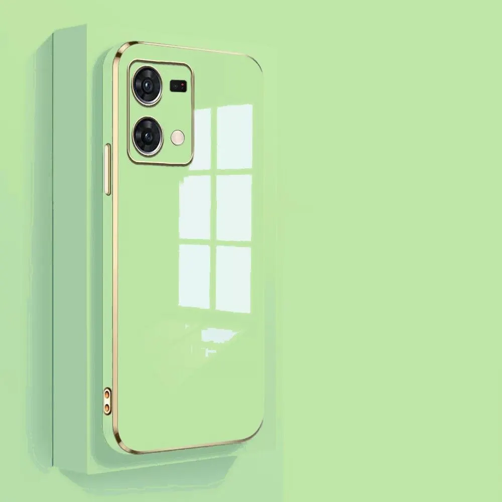 Micvir Back Cover for Oppo F21 Pro (Green, Silicon, Pack of: 1) — image 2 of 5