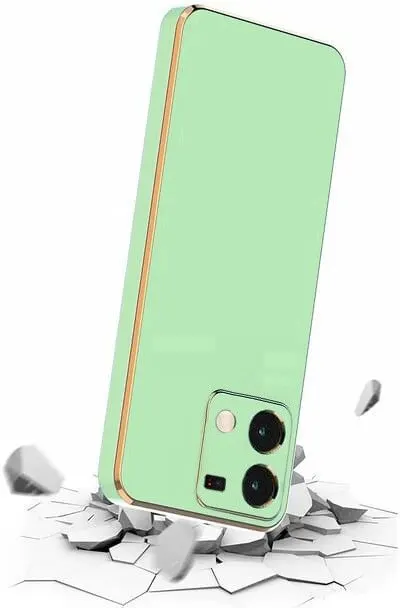 Micvir Back Cover for Oppo F21 Pro (Green, Silicon, Pack of: 1) — image 5 of 5