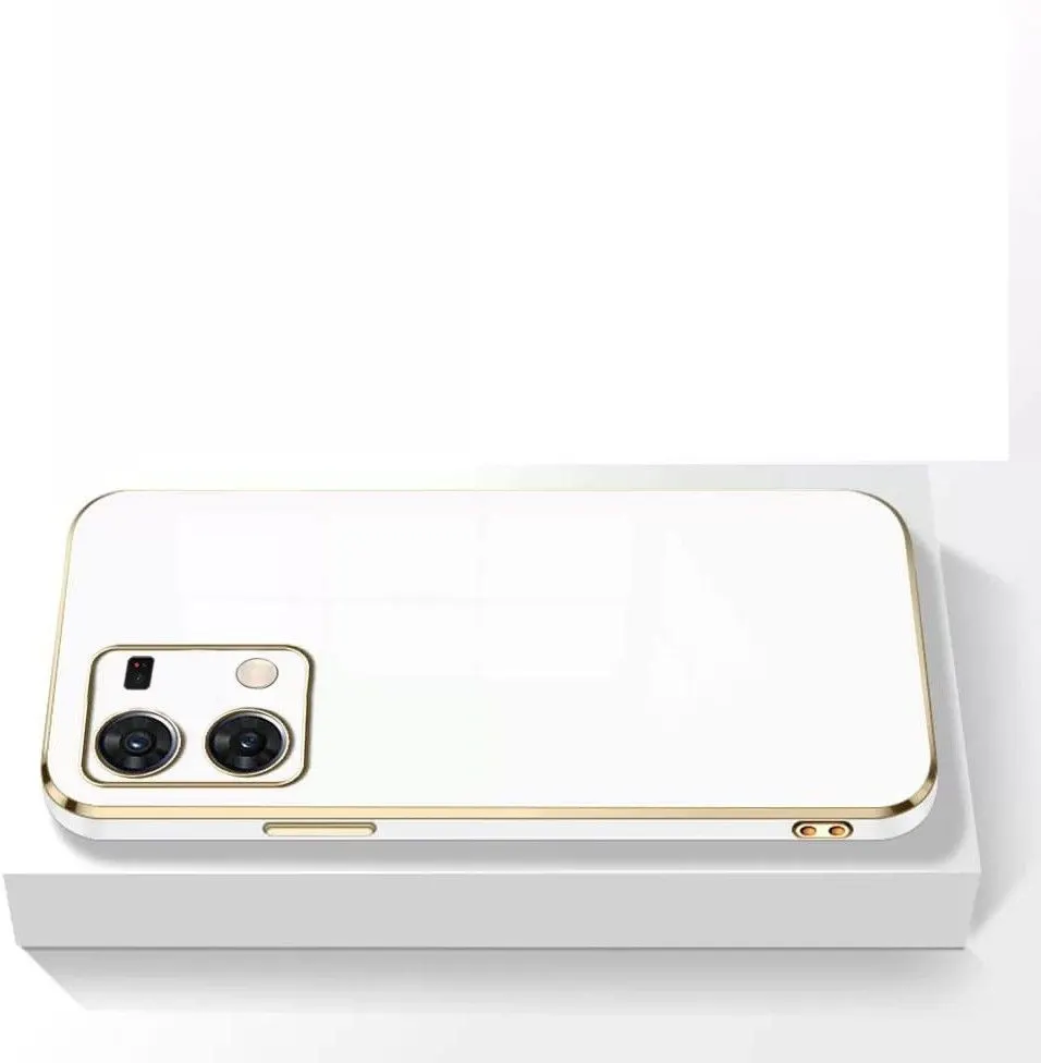 Micvir Back Cover for Oppo F21 Pro (White, Silicon, Pack of: 1) — image 3 of 4