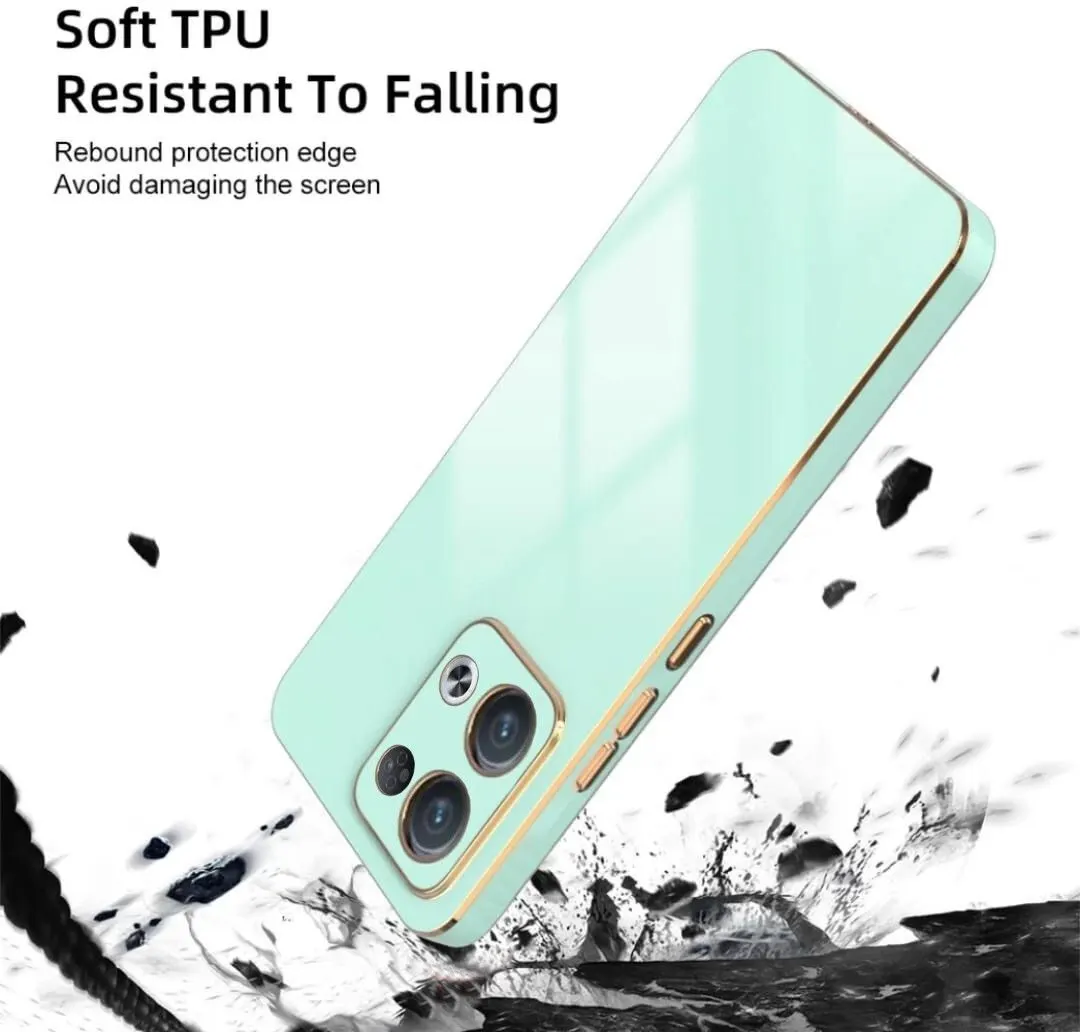 Micvir Back Cover for Oppo Reno8 Pro 5G (Green, Silicon, Pack of: 1) — image 2 of 3