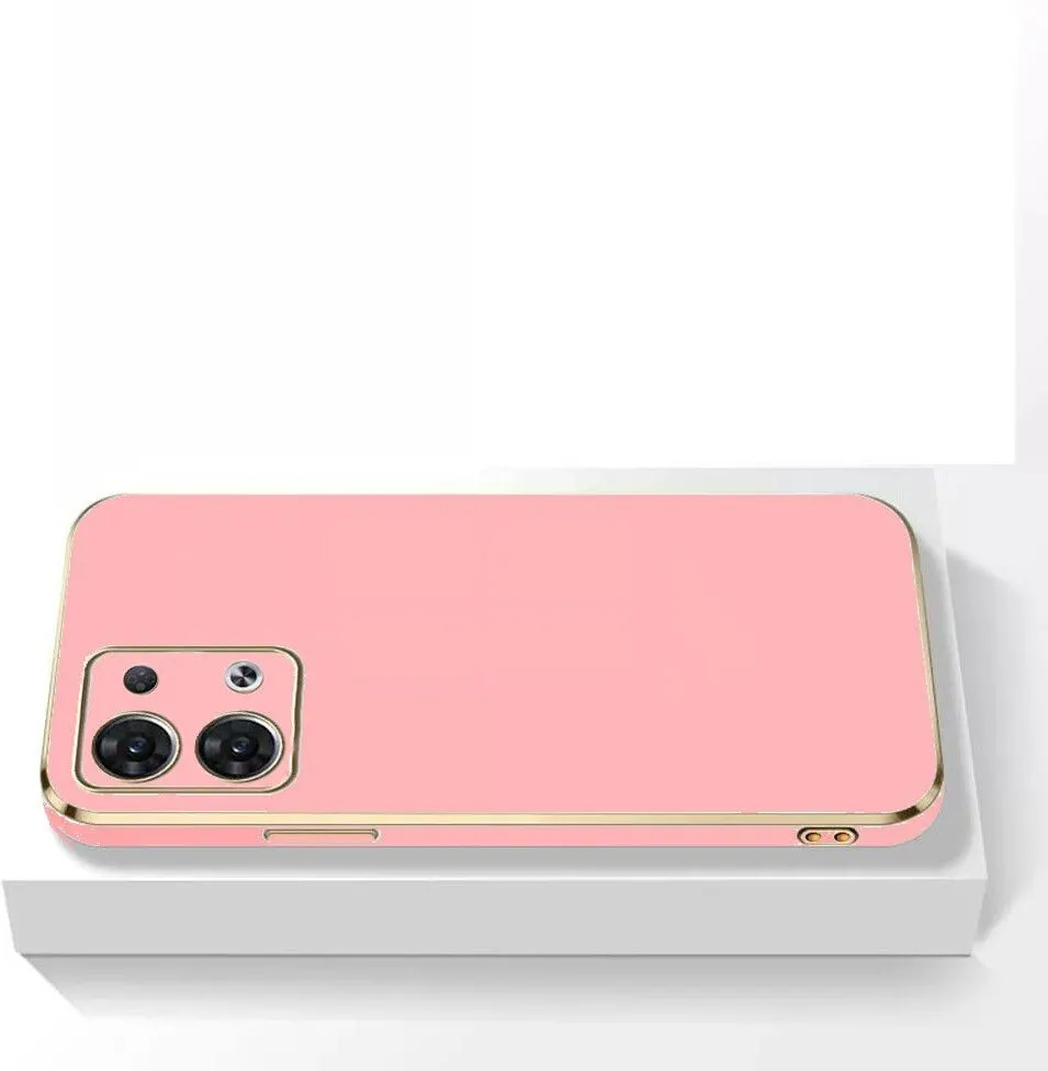 Micvir Back Cover for Oppo Reno8 Pro 5G (Pink, Silicon, Pack of: 1) — image 2 of 3