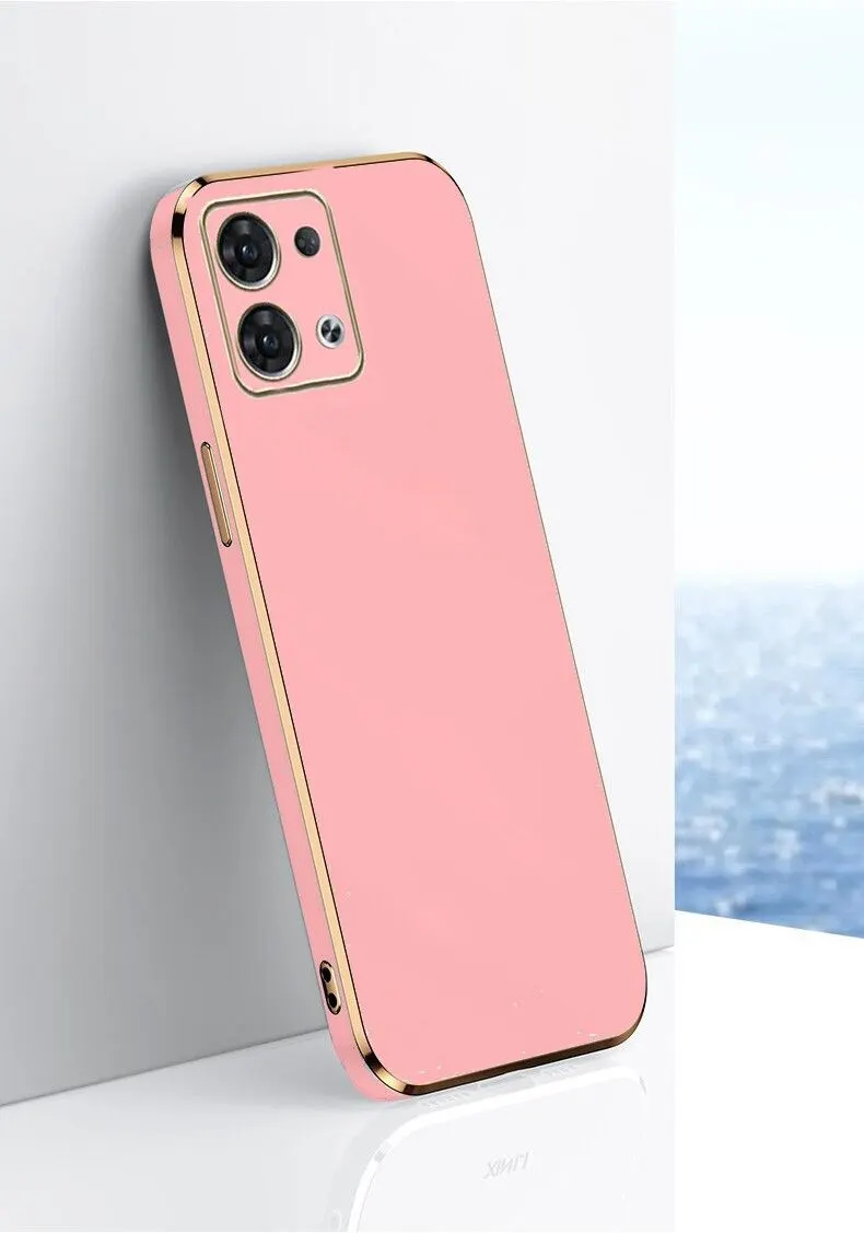 Micvir Back Cover for Oppo Reno8 Pro 5G (Pink, Silicon, Pack of: 1) — image 3 of 3