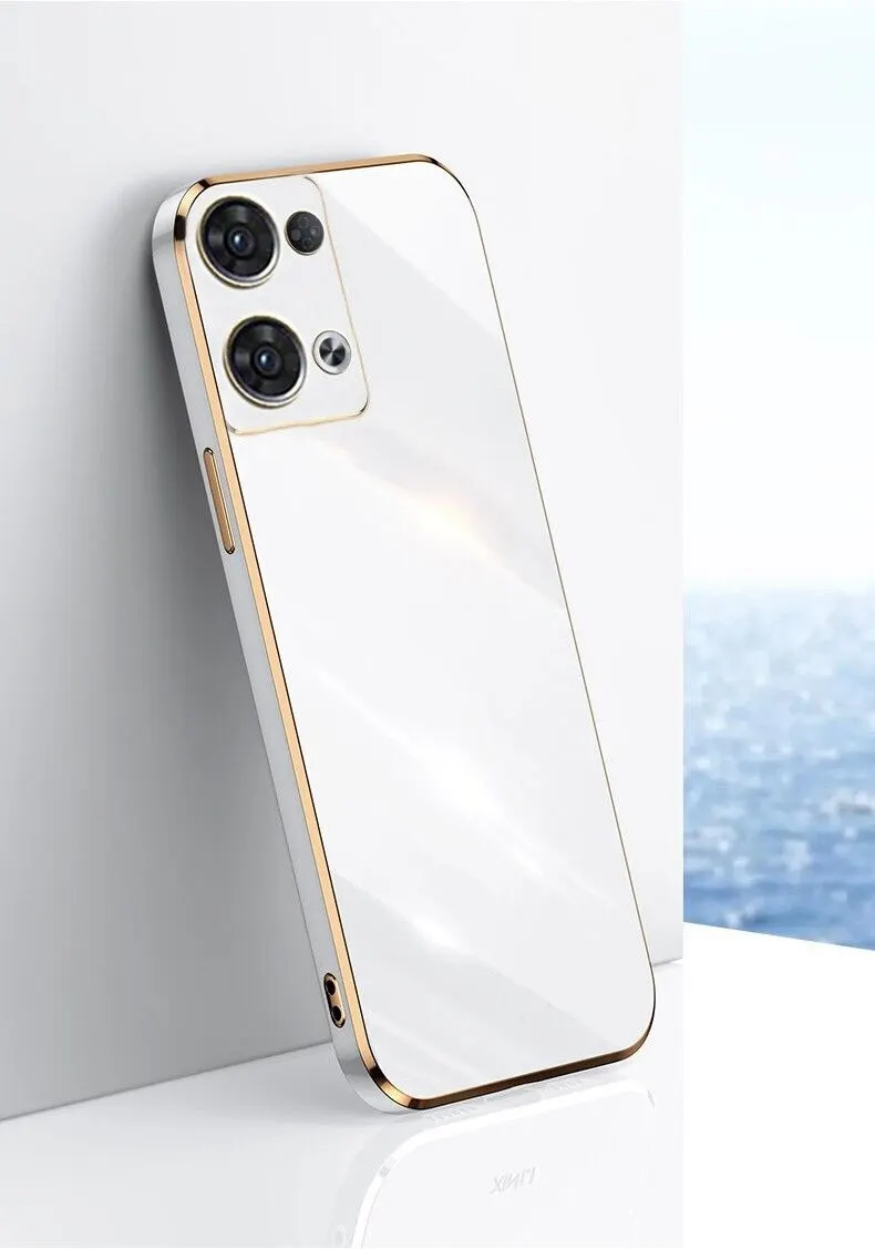 Micvir Back Cover for Oppo Reno8 Pro 5G (White, Silicon, Pack of: 1) — image 2 of 2