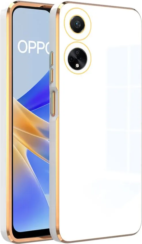 Micvir Back Cover for Oppo F23 5G (White, Silicon, Pack of: 1)