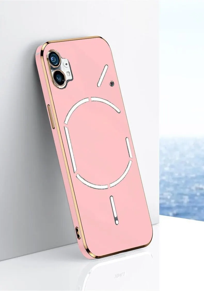 Micvir Back Cover for Nothing Phone (1), Nothing Phone1, Nothing Phone 1 (Pink, Silicon, Pack of: 1) — image 3 of 3