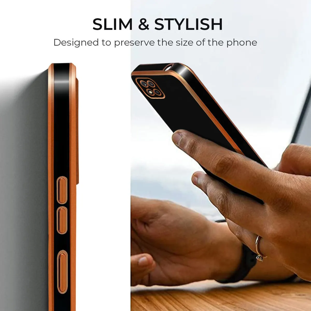 Micvir Back Cover for Poco C3 (Black, Silicon, Pack of: 1) — image 2 of 4